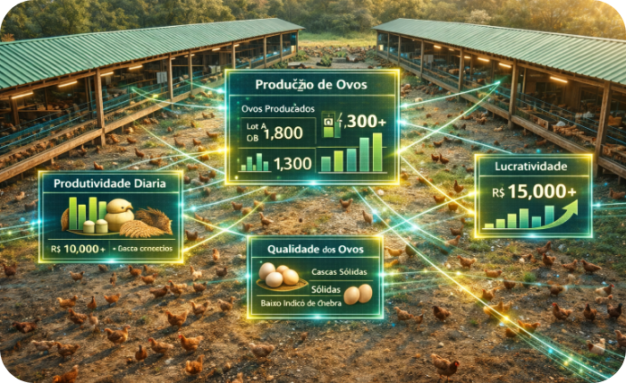 Controle de Produção de Ovos na Avicultura Caipira: Transformando Produção em Informação e Lucro