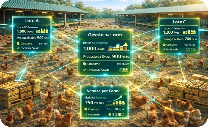 Gestão de Lotes na Avicultura Caipira: O Pilar da Produção Organizada e Lucrativa