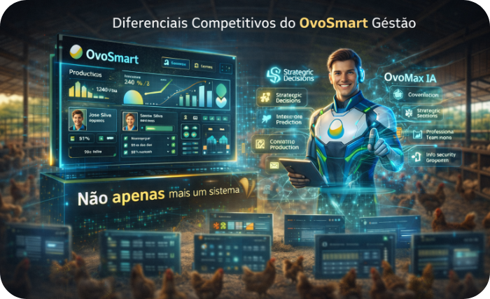 Diferenciais Competitivos do OvoSmart Gestão: Por Que Ele Não é Apenas Mais um Sistema