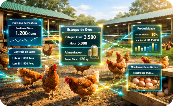Planejamento de Produção na Avicultura Caipira: Antecipe Necessidades e Maximize Lucros