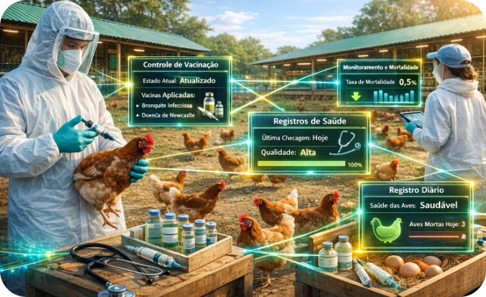 Vacinação e Sanidade na Avicultura Caipira: Proteção e Lucratividade Garantidas