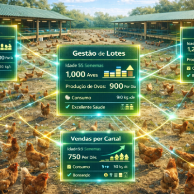 Gestão de Lotes na Avicultura Caipira: O Pilar da Produção Organizada e Lucrativa